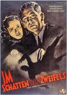 Shadow of a Doubt - German Movie Poster (xs thumbnail)