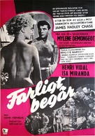Une manche et la belle - Swedish Movie Poster (xs thumbnail)