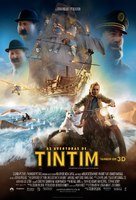 The Adventures of Tintin: The Secret of the Unicorn - Brazilian Movie Poster (xs thumbnail)