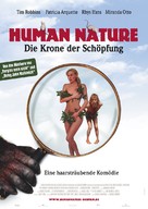 Human Nature - German Movie Poster (xs thumbnail)