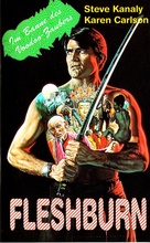 Fleshburn - German VHS movie cover (xs thumbnail)