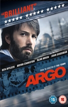 Argo - British DVD movie cover (xs thumbnail)