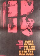 The Diary of Anne Frank - Hungarian Movie Poster (xs thumbnail)