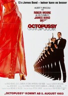 Octopussy - German Movie Poster (xs thumbnail)