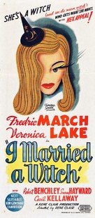 I Married a Witch - Australian Movie Poster (xs thumbnail)