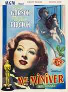 Mrs. Miniver - Belgian Movie Poster (xs thumbnail)