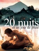 20 nuits et un jour de pluie - French poster (xs thumbnail)