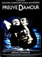 Preuve d&#039;amour - French Movie Poster (xs thumbnail)