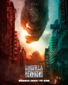 Godzilla vs. Kong - Norwegian Movie Poster (xs thumbnail)