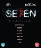 Se7en - British Blu-Ray movie cover (xs thumbnail)