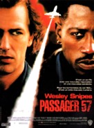 Passenger 57 - French Movie Poster (xs thumbnail)