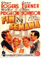 Week-End at the Waldorf - Spanish Movie Poster (xs thumbnail)