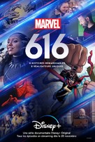 &quot;Marvel&#039;s 616&quot; - French Movie Poster (xs thumbnail)