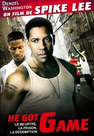 He Got Game - French DVD movie cover (xs thumbnail)