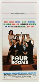 Four Rooms - Italian Movie Poster (xs thumbnail)