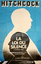 I Confess - French Movie Poster (xs thumbnail)