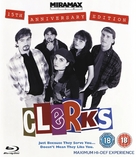 Clerks. - British Blu-Ray movie cover (xs thumbnail)