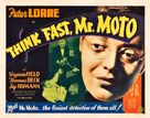 Think Fast, Mr. Moto - Movie Poster (xs thumbnail)