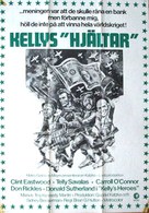 Kelly&#039;s Heroes - Swedish Movie Poster (xs thumbnail)