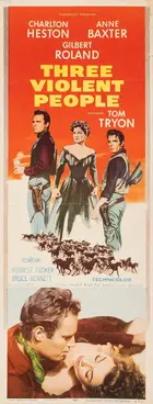 Three Violent People Poster