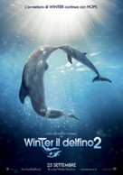 Dolphin Tale 2 - Italian Movie Poster (xs thumbnail)