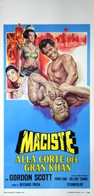 Maciste alla corte del Gran Khan - Italian Movie Poster (xs thumbnail)