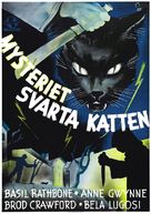 The Black Cat - Swedish Movie Poster (xs thumbnail)