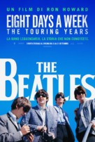 The Beatles: Eight Days a Week - Italian Movie Poster (xs thumbnail)