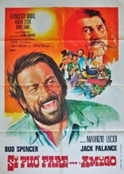Si pu&ograve; fare... amigo - Italian Movie Poster (xs thumbnail)
