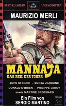 Mannaja - German VHS movie cover (xs thumbnail)