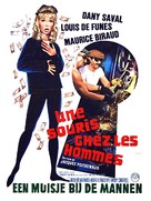Une souris chez les hommes - Belgian Movie Poster (xs thumbnail)