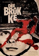Die Br&uuml;cke - German Movie Poster (xs thumbnail)