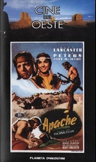 Apache - Spanish VHS movie cover (xs thumbnail)