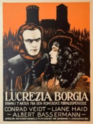 Lucrezia Borgia - Danish Movie Poster (xs thumbnail)