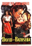 David and Bathsheba - German Movie Poster (xs thumbnail)