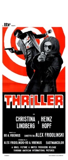 Thriller - en grym film - Italian Movie Poster (xs thumbnail)