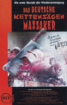 Das deutsche Kettens&auml;gen Massaker - German Movie Cover (xs thumbnail)