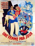 Une femme par jour - French Movie Poster (xs thumbnail)