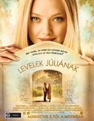 Letters to Juliet - Hungarian Movie Poster (xs thumbnail)