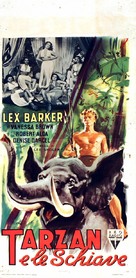 Tarzan and the Slave Girl - Italian Movie Poster (xs thumbnail)