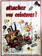 Zwei Teufelskerle auf dem Weg ins Kloster - French Movie Poster (xs thumbnail)