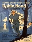 Sword of Sherwood Forest - Danish Movie Poster (xs thumbnail)