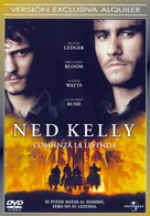 Ned Kelly - Spanish DVD movie cover (xs thumbnail)