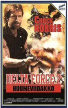 Delta Force 2: The Colombian Connection - Finnish VHS movie cover (xs thumbnail)