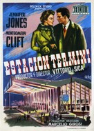 Stazione Termini - Spanish Movie Poster (xs thumbnail)