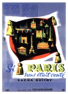 Si Paris nous &egrave;tait cont&egrave; - French Movie Poster (xs thumbnail)