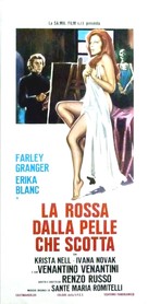 La rossa dalla pelle che scotta - Italian Movie Poster (xs thumbnail)