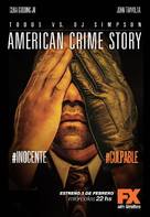 &quot;American Crime Story&quot; - Mexican Movie Poster (xs thumbnail)