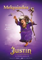 Justin and the Knights of Valour - Spanish Movie Poster (xs thumbnail)