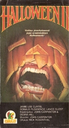 Halloween II - Finnish VHS movie cover (xs thumbnail)